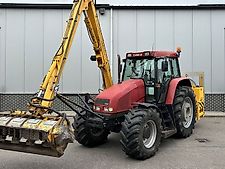 Case IH CS110 TRACTOR MET HERDER MAAIARM
