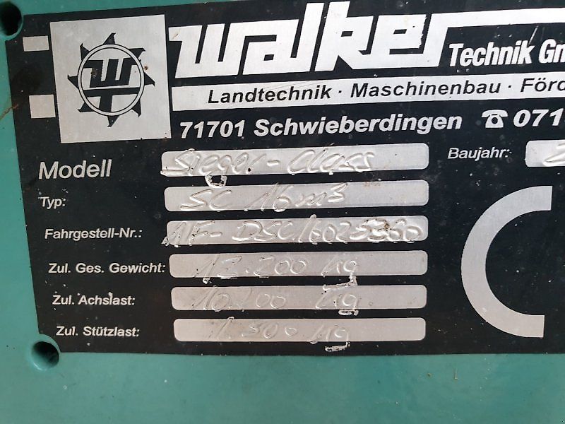 Walker Sieger Class 16 m³