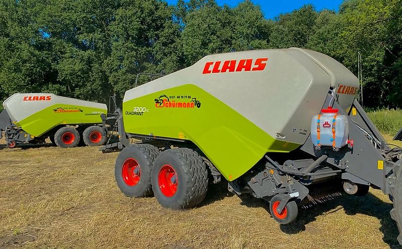 Claas Quadrant 3200 Finecut Quaderballenpresse BigPack