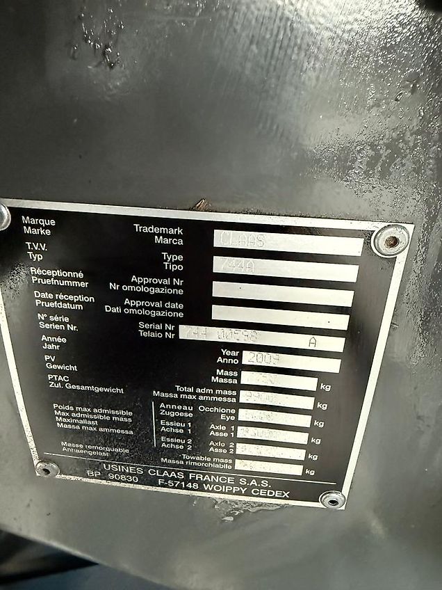 Claas Quadrant 3200 Finecut Quaderballenpresse BigPack