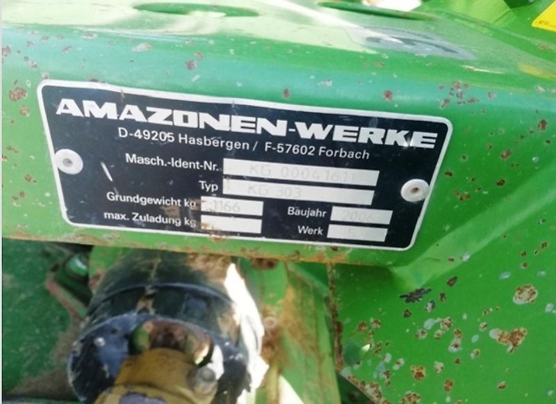 Amazone AD P 303 SPECIAL KG 303