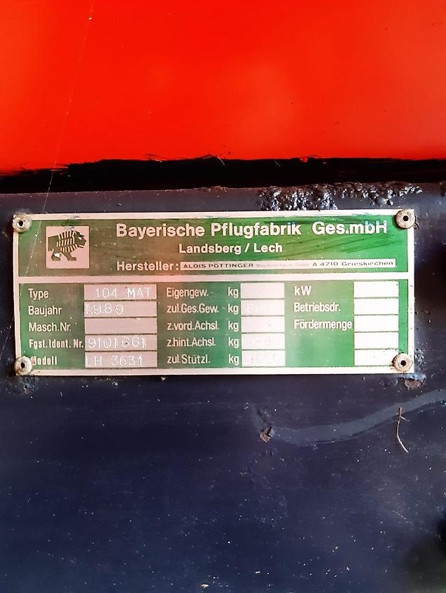 Landsberg Pöttinger LH 3631