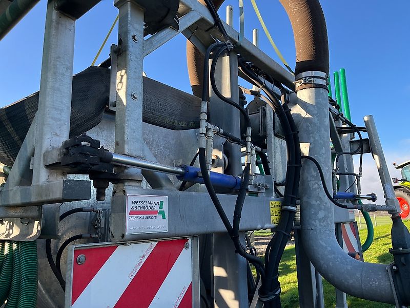 Vogelsang SPK0122 Schleppschlauch Verteiler Gestänge 15 m, Güllewagen, Güllefass, Gülle