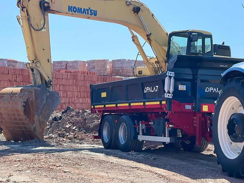 PALAZ RR2U17H / Tipper Earth Moving Hardox Trailer
