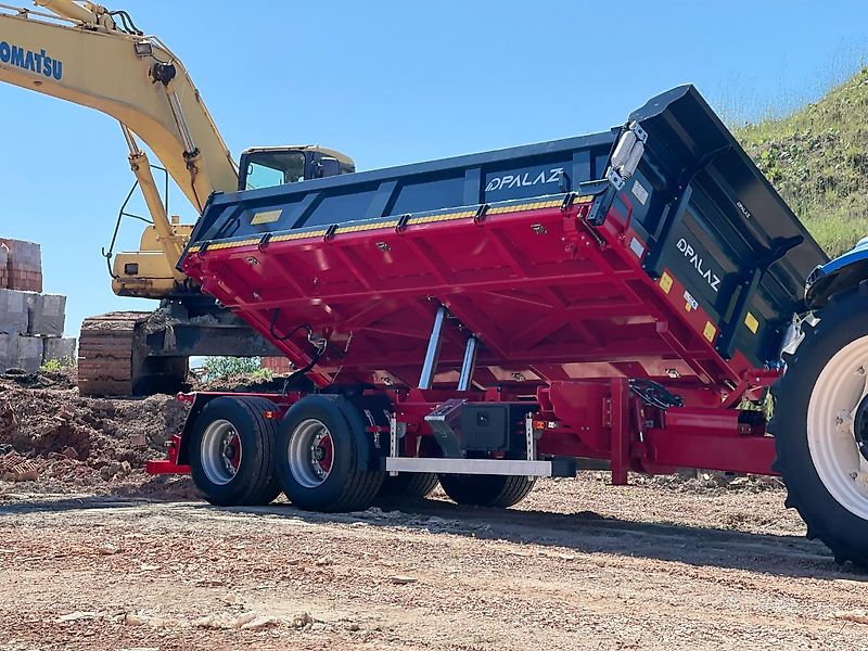 PALAZ RR2U17H / Tipper Earth Moving Hardox Trailer