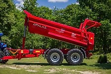 PALAZ TITAN 20 / Halfpipe Earth Moving Trailer