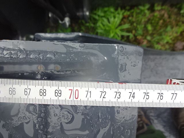 H LM Euro- Frontladerschaufel 2, 2 Meter -Euro SW Anbau - Größe S H LM- 2,2 M- Neu- Universalschaufel m. Hardoxschürfleiste Größe S