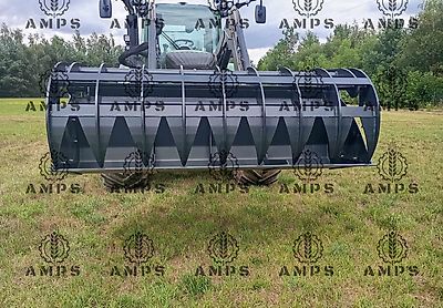 AMPS Łycho-Krokodyl Ząb Palony/ GREIFSCHAUFEL/ PELIKANSCHAUFEL