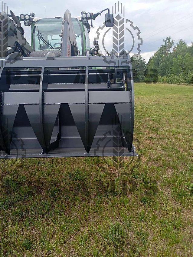 AMPS Łycho-Krokodyl Ząb Palony/ GREIFSCHAUFEL/ PELIKANSCHAUFEL