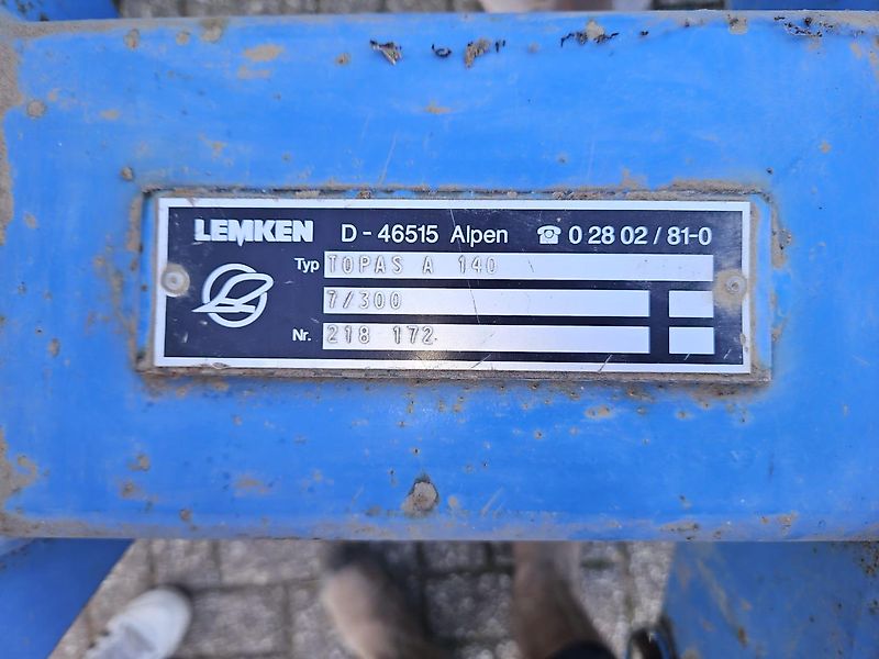 Lemken TOPAS 140 A