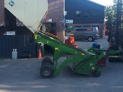 Amazone 1800 drive klepelmaaier ook als bladzuiger te gebruiken