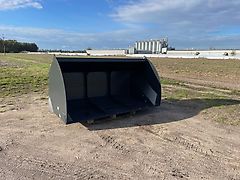 1986 Hochkippschaufel high dump bucket 2,40m/2,76m3 Schaufel für Hackschnitz Bucket for wood chips