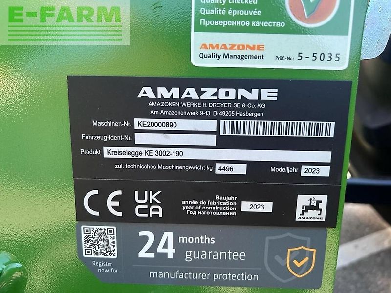 Amazone amazone ke 3002-190 + cataya 3000 special