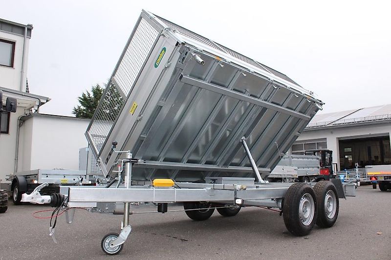 Unsinn Dreiseitenkipper 3620-35 E-Pumpe 3500 kg mit Laubgitter