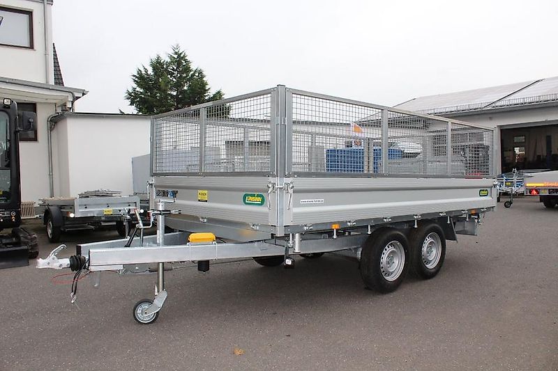 Unsinn Dreiseitenkipper 3620-35 E-Pumpe 3500 kg mit Laubgitter