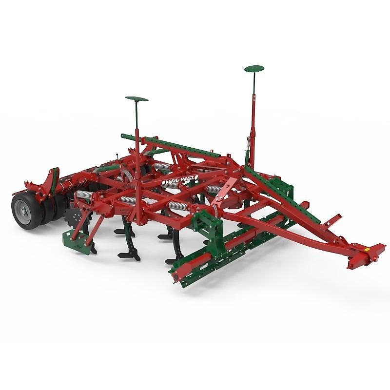 AGRO-MASZ Agregat podorywkowy półzawieszany 3m / Cultivador semi- suspendido 3m