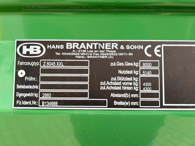 Brantner Dreiseitenkipper Z8045 XXL