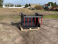 1986 Silageschaufel Greifschaufel Krokodilschaufel 1,20m - Weidemann Crocodil bucket