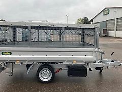 Unsinn 1,8To Dreiseitenkipper mit Laubgitter und Pumpless