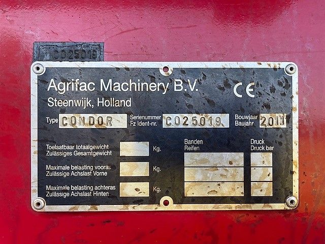 Agrifac Condor 5000L 33m HTA