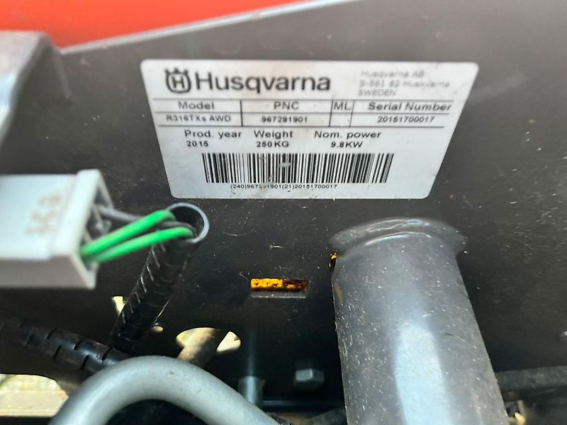 Husqvarna Rider R316 TXS AWD