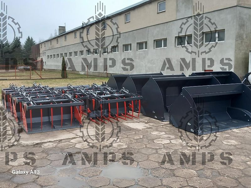 AMPS Łycho-Krokodyl Ząb Kuty II-Siłownikowy/ KROKOSCHAUFEL/ GREIFSCHAUFEL