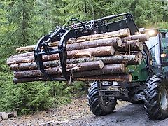 MD Kellfri Forstgreifer - Frontlader(Euroaufnahme)