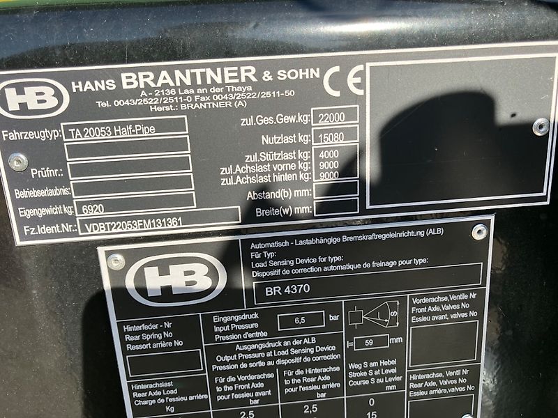 Brantner TA 20053 Half-Pipe