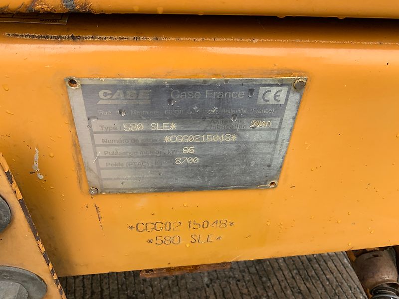 Case 580 Super Le Wheeled Digger (ST24787)