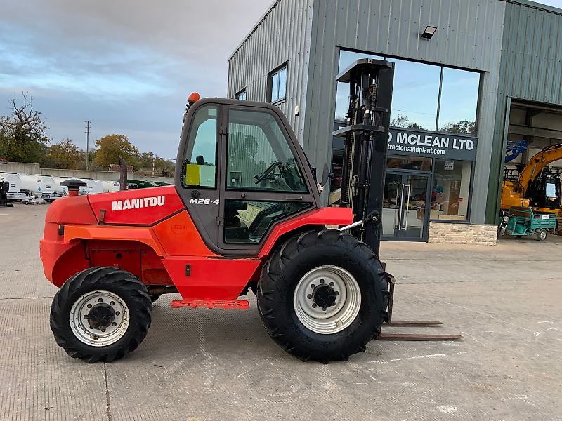 Manitou M26-4 RoughTerrain Fork Lift (ST24901)