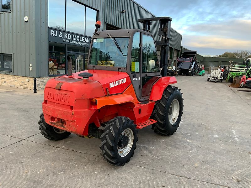 Manitou M26-4 RoughTerrain Fork Lift (ST24901)