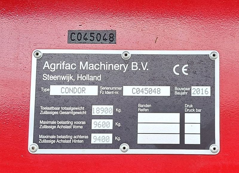 Agrifac Condor IV