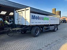 Kempf aanhanger, oplegger hooiwagen