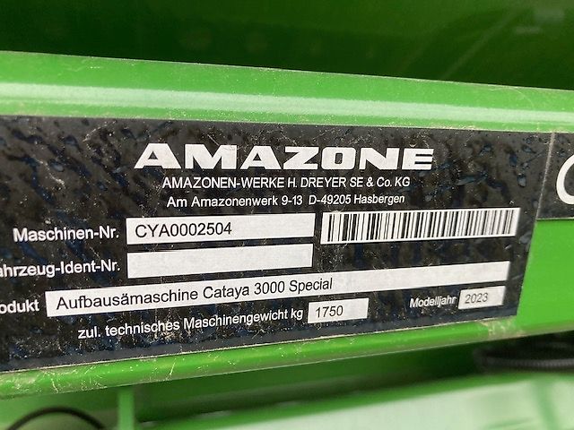 Amazone Cataya 3000 Special