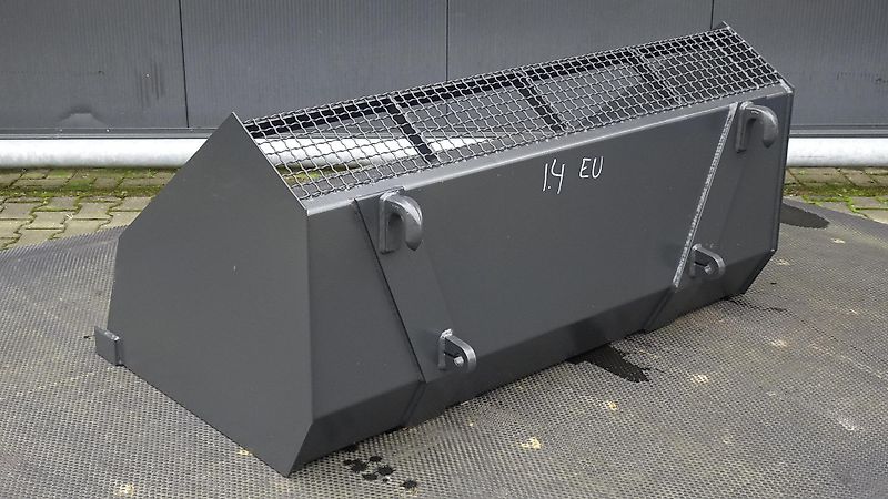 Hofstede Schepbak opschepbak grondbak type Avant schep grond opschep bak 84cm diep 67cm hoog / doorkijk gaas