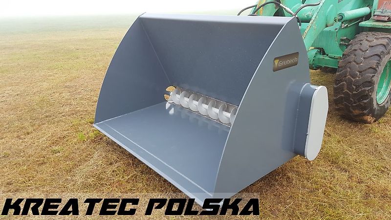 Grutech Schaufel mit Schnecke 200mm GTH-ŁZŚ von 1,6 m bis 2,4 m