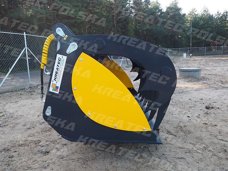 KREATEC Silagebeißschaufel HEAVY für Teleskoplader, mit Hardox Schurfleiste