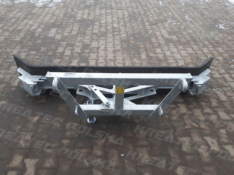 KREATEC Gummischieber mechanisch verzinkt für Hauer, Agram usw.