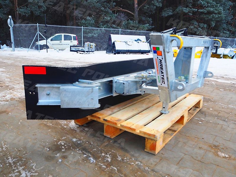 KREATEC Gummischieber mechanisch verzinkt für Hauer, Agram usw.