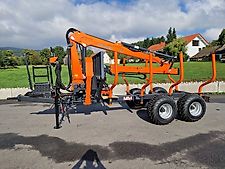 MTM 10T S 10to 7,70m Kran Druckluft Zentralrohrrahmen