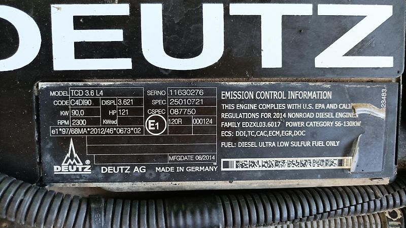 Merlo DEUTZ TCD 3.6 L4