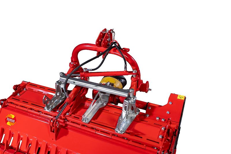 Humus PHL 160 Anbau: Front oder Heckschub über Dreipunktbügel mit KAT. 1 + 2. Leistungsstarker Mulcher