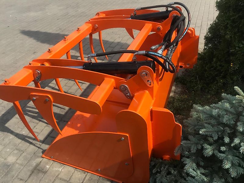 InterAgri Greifschaufel / Krokodilschaufel / Mistschaufel - 120cm bis 240cm