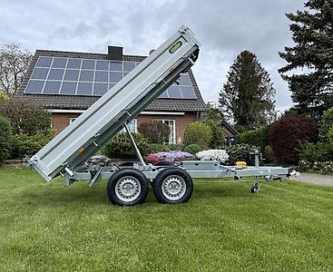Unsinn Dreiseitenkipper 3620-35 E-Pumpe Kipper 3500 kg Anhänger