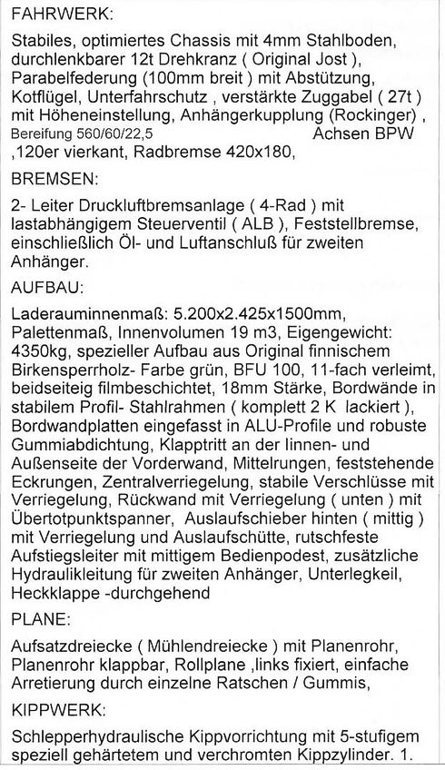 Lametec 18to 560 Bereift Interne Nr. 26601