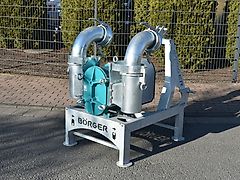 Börger Drehkolbenpumpe CL520, FL518, FL776, FL1036 auf Dreipunktbock