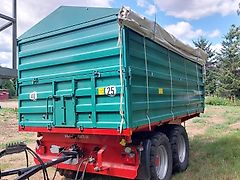 Farmtech TDK 1800, Arbeitsplattform, Plane, durchgehende Bremse, Automatisches Zugmaul,...