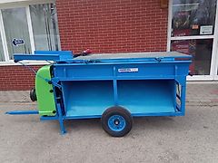 KRUKOWIAK Zwiebelentschloter mit Rollen ; Walzenentschloter; M 635; zylinderförmige Zwiebeln  ( ab Lager lieferbar)