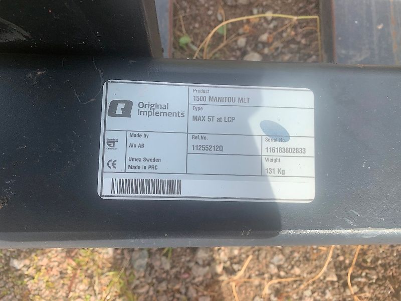 Quicke L1500 trukkipiikit