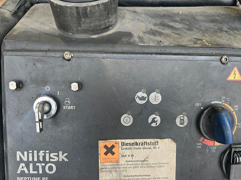 Nilfisk Alto Neptune PE Hochdruckreiniger Heißwasser Dampfstrahler Honda Benzin Motor Kärcher